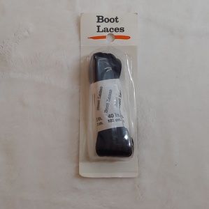 NWT Boot Laces color black 40 inches
